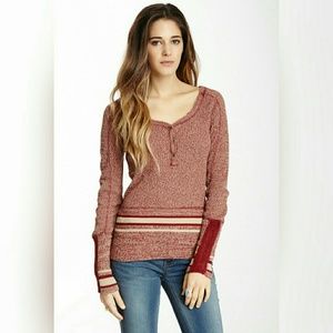 Free People Sock Monkey Sweater